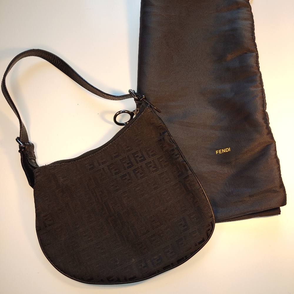 Fendi Small Zucca Oyster bag
